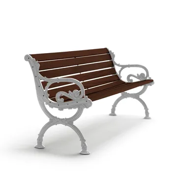 Byarum sofa - Furu brun beis, rått aluminiumstativ, 155 cm - Byarums bruk