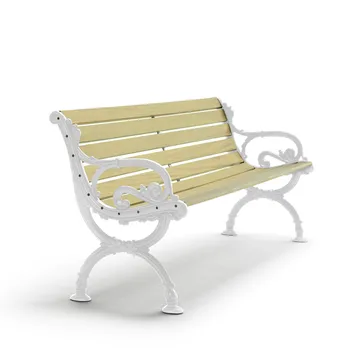 Byarum sofa - Furu impregnering, hvitt stativ, 155 cm - Byarums bruk