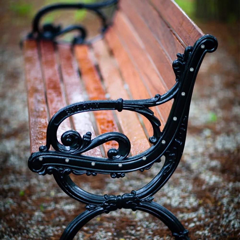 Byarum sofa, Furu impregnering-rått aluminiumstativ-155 cm Byarums bruk