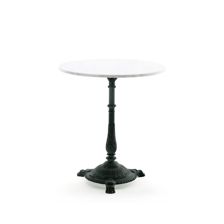 Classic kafébord - Marmor hvit, svart stativ - Byarums bruk