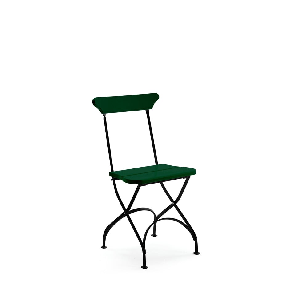 Byarums bruk Classic No.2 stol Grnn, svart stativ | Skandinavisk Design | Hagestoler | Grønn