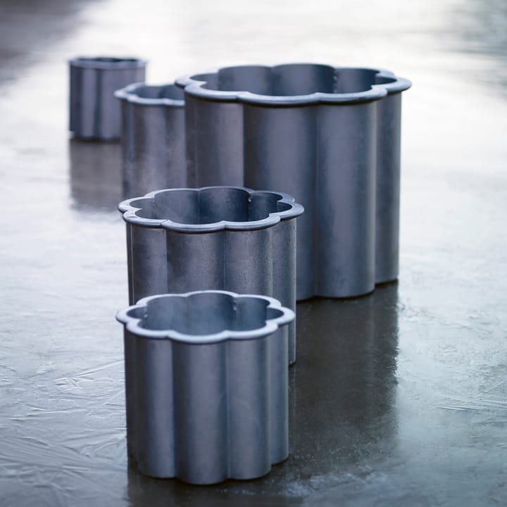 Gråsippa potte, Aluminium sandstøpt, nr. 2 Ø41 cm Byarums bruk