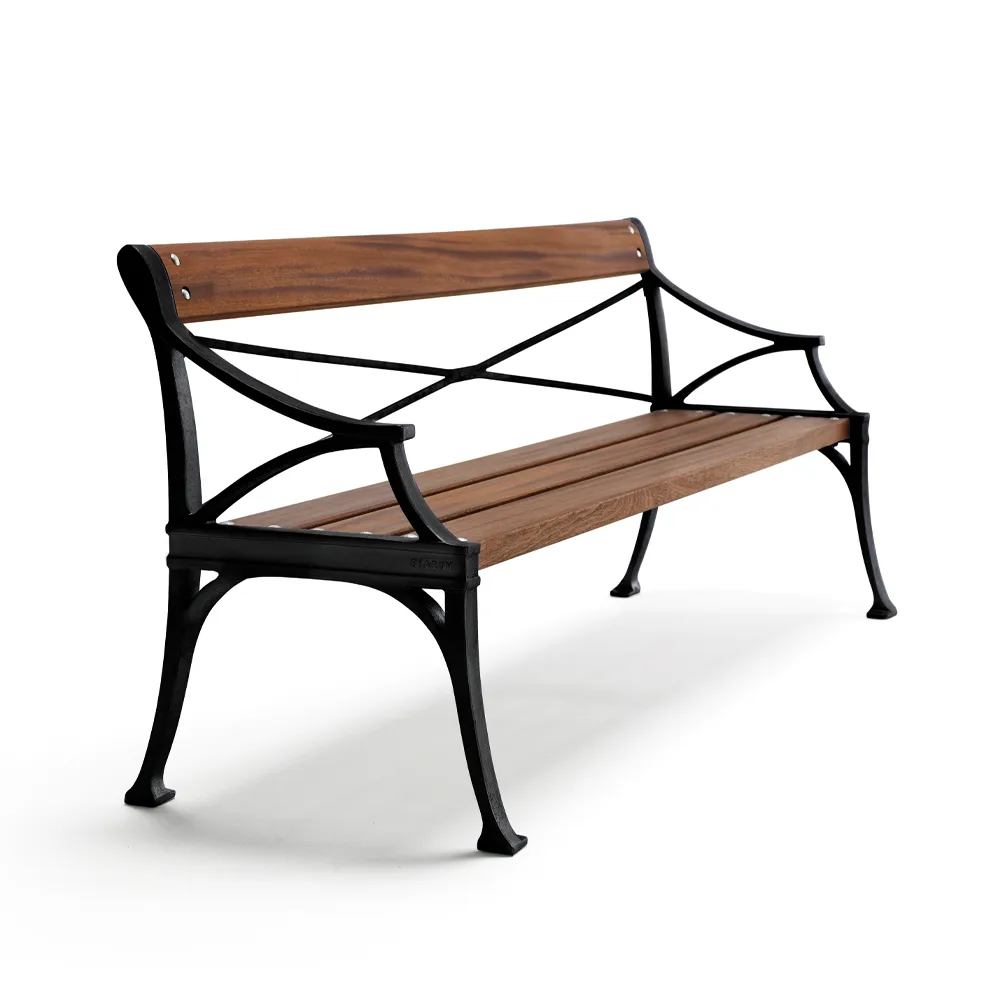 Lessebo sofa, Mahogni, sort stativ Byarums bruk