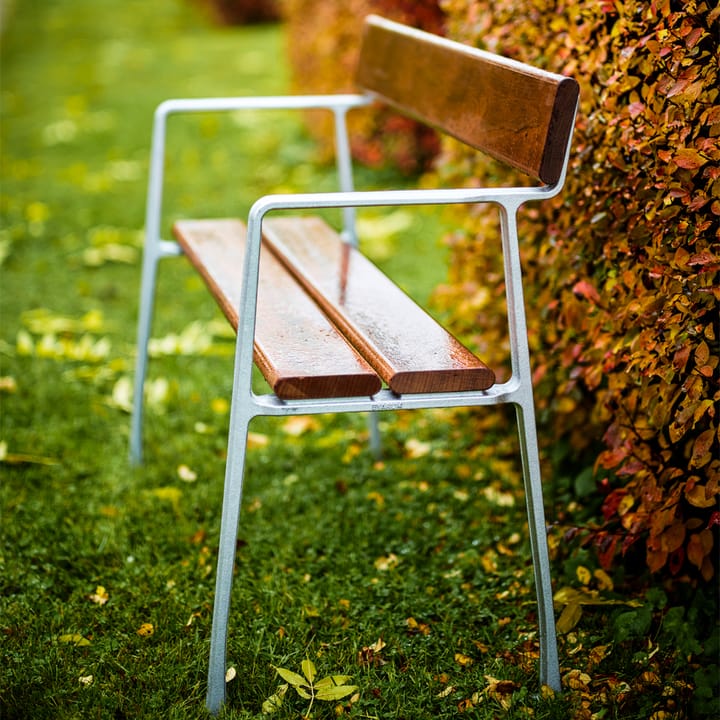Piccolo sofa, Mahogni sort lasur, sort stativ Byarums bruk