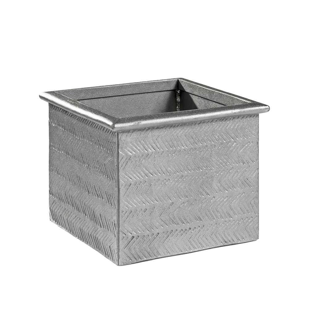Byarums bruk Signe plantepotte Aluminium | Skandinavisk Design | Blomsterpotter & krukker | Sølv