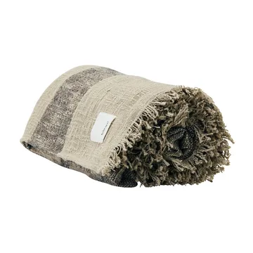 Ashild sengeteppe 280x280 cm - Haze-coal - byNORD