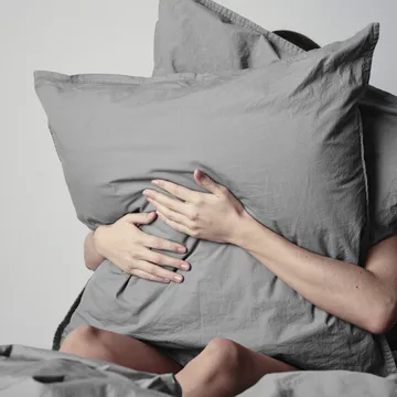 Ingrid sengesett 220x220 cm - Thunder - byNORD