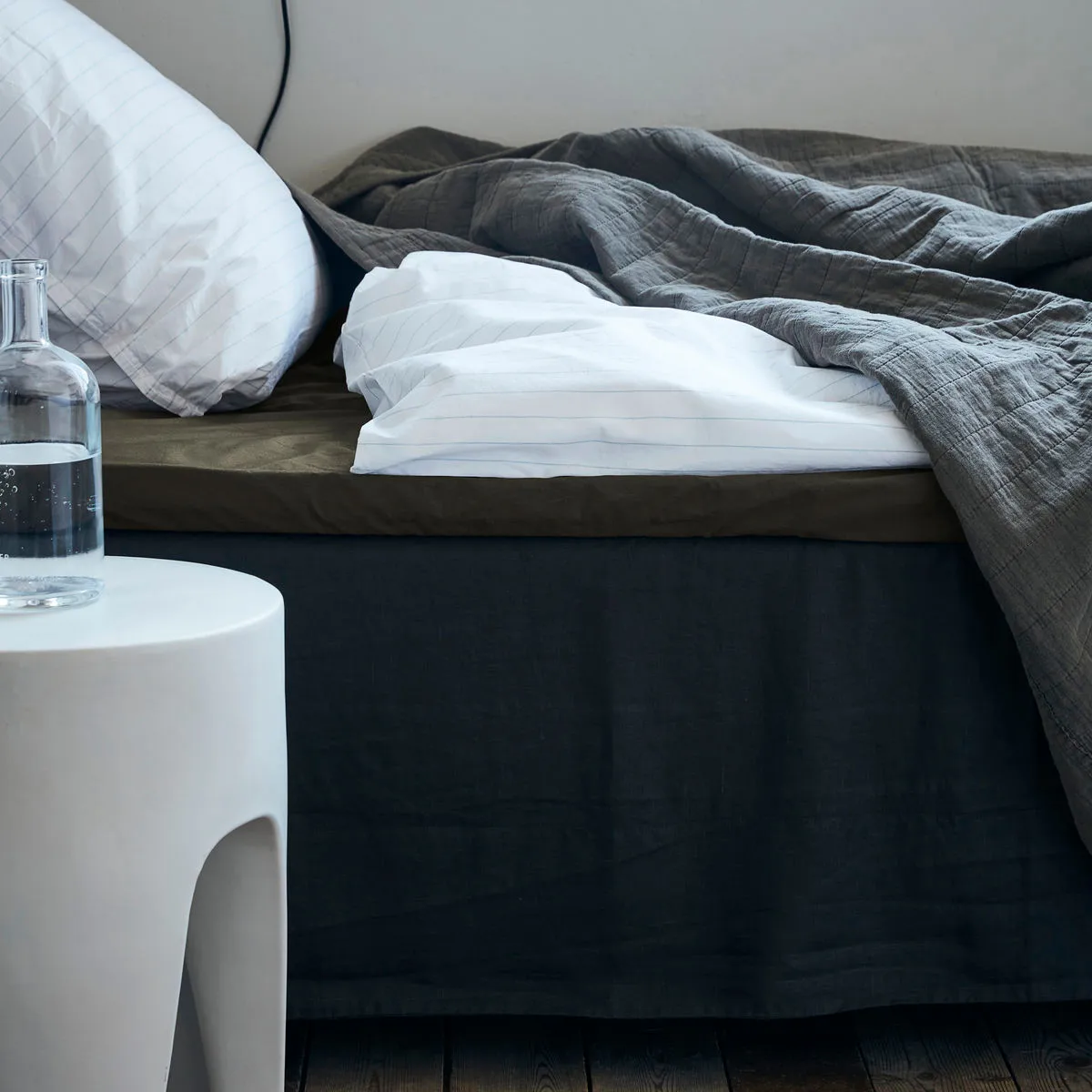 Laken Ingrid 270x270 cm, Bark byNORD