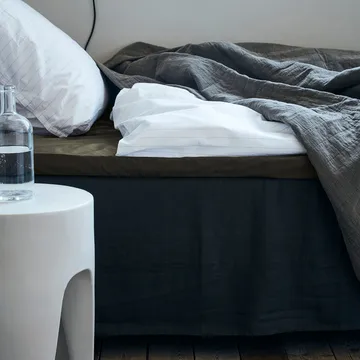 Laken Ingrid 270x270 cm - Bark - byNORD