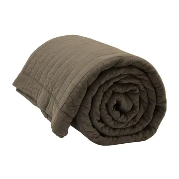 Magnhild polstret sengeteppe 280x280 cm - Bark - byNORD