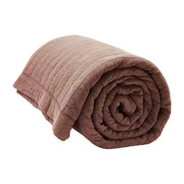 Magnhild polstret sengeteppe 280x280 cm - Berry - byNORD