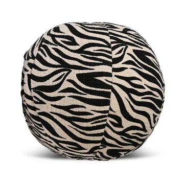 Anima pute Ø35 cm - Zebra-svart - Byon