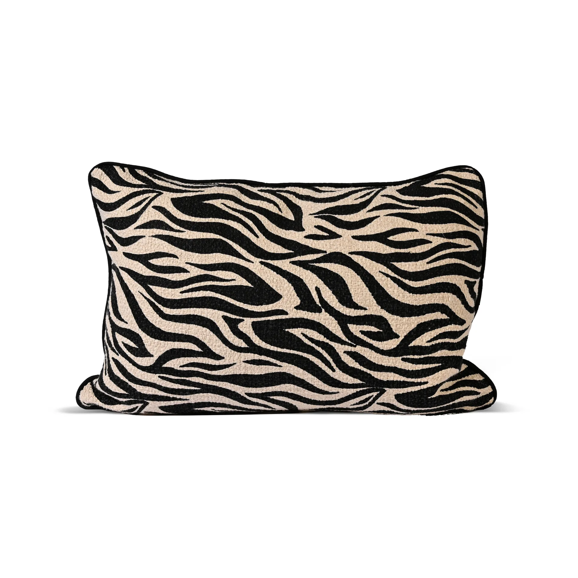 Anima pute L 40x60 cm, Zebra-svart Byon