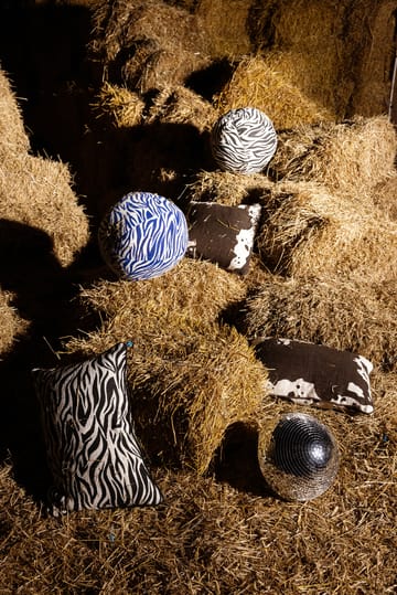 Anima pute L 40x60 cm - Zebra-svart - Byon