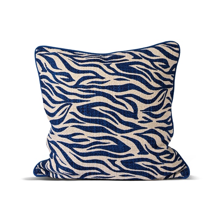 Anima pute M 50x50 cm - Zebra-blå - Byon