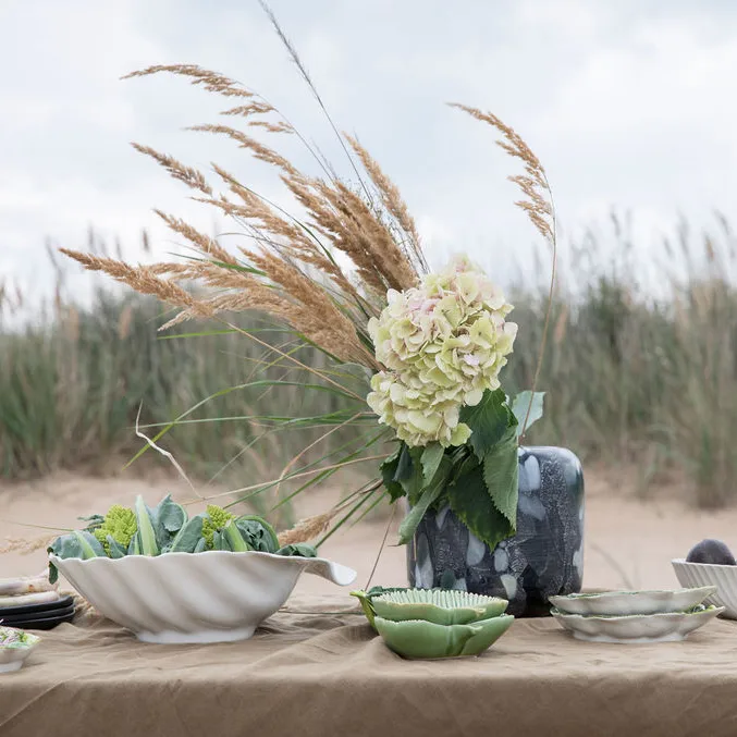 Ariel skål 29x33 cm, Hvit Byon