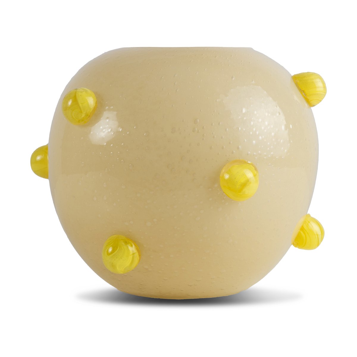 Bilde av Byon Arlo vase 30 cm Beige-gul