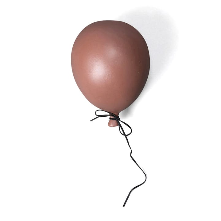 Balloon dekorasjon 17 cm - Dusty red - Byon