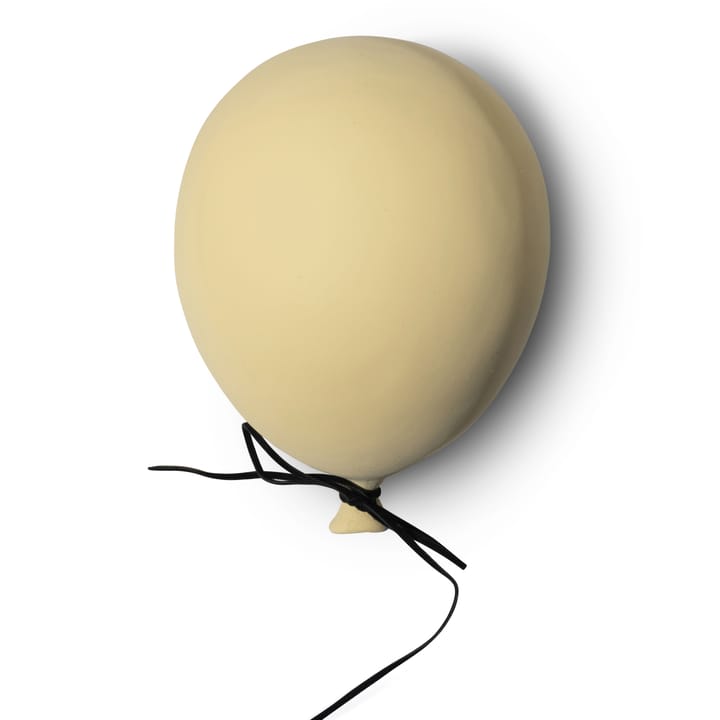 Balloon dekorasjon 17 cm - Gul - Byon