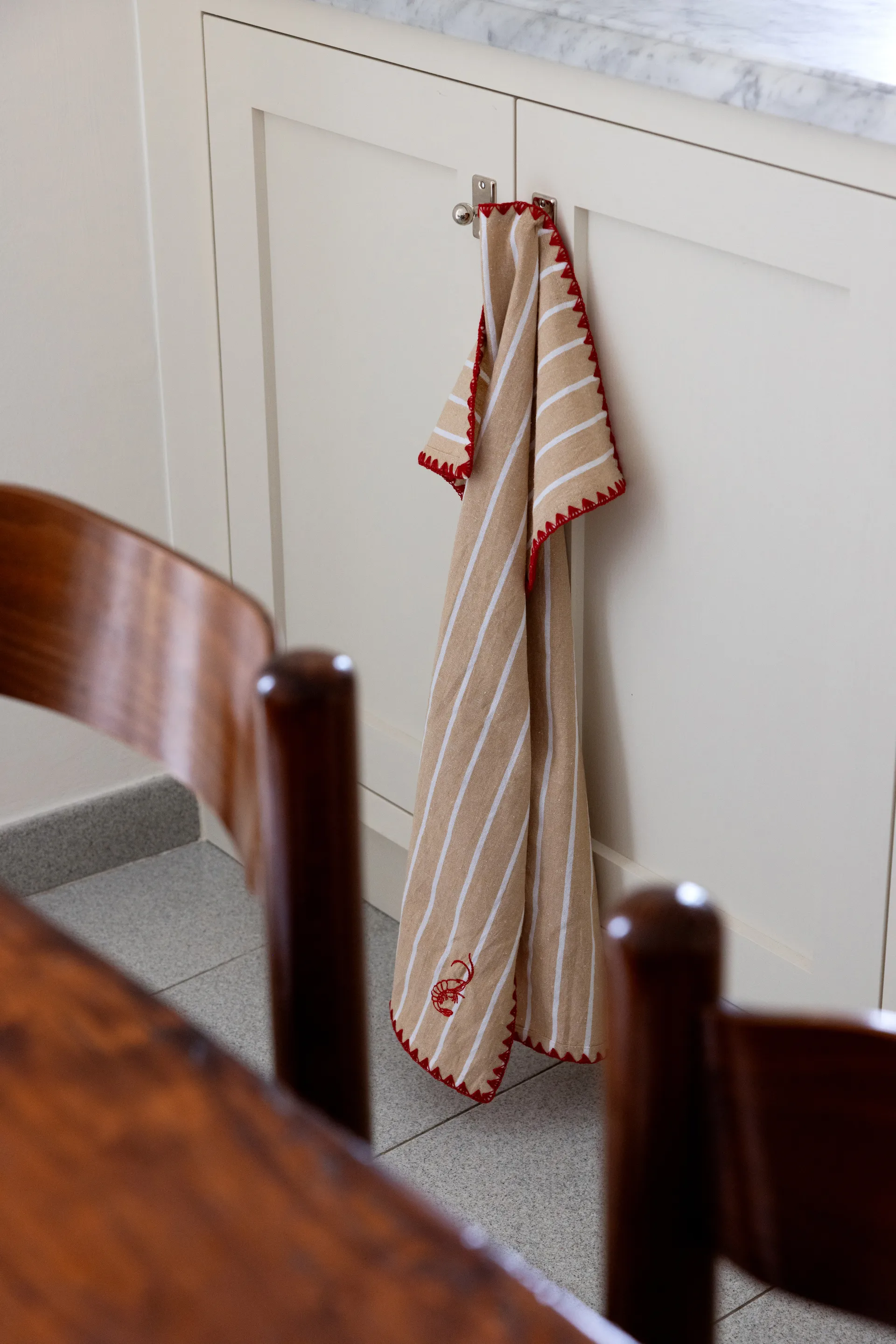 Bubba kjøkkenhåndkle 50x70 cm 2-pk, Beige Byon