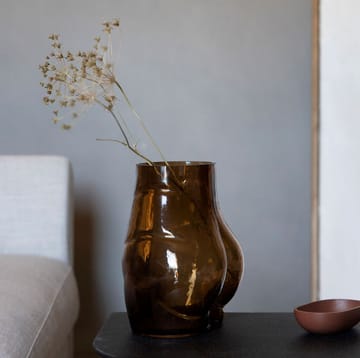 Butt vase 23 cm - Brun - Byon