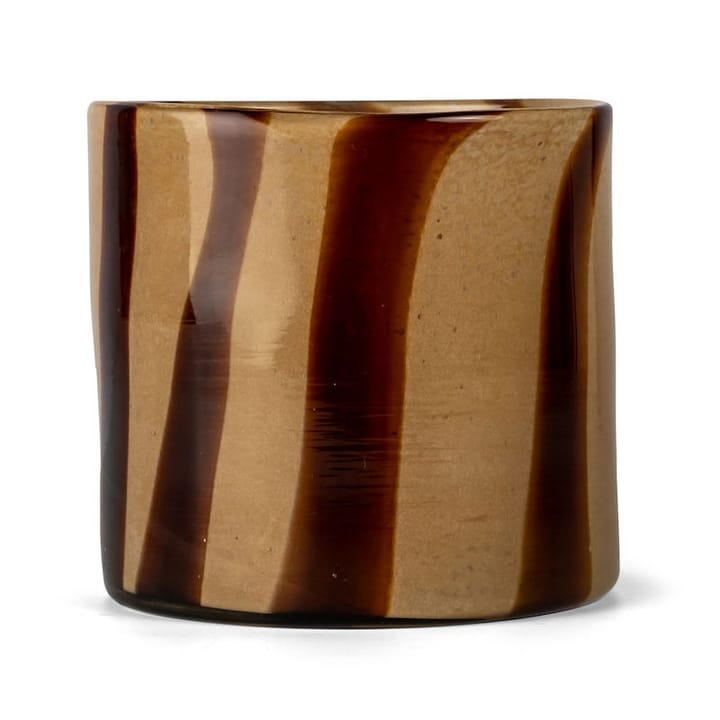 Calore lyslykt-vase M Ø15 cm - Brown-beige - Byon