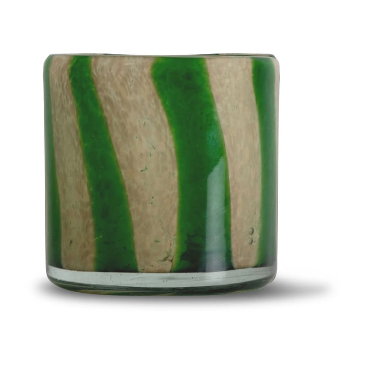 Calore lyslykt-vase M Ø15 cm - Green-beige - Byon