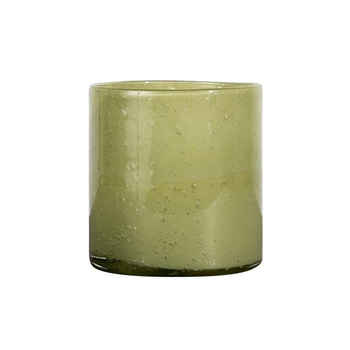 Calore lyslykt-vase M Ø15 cm - Green - Byon
