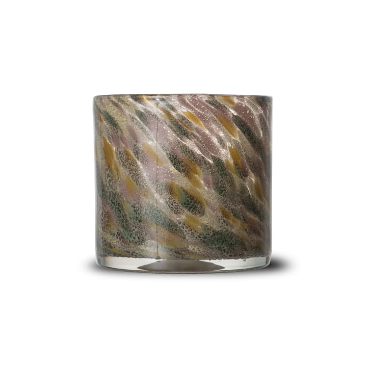Calore lyslykt-vase M Ø15 cm - Multi (yellow-green-pink) - Byon