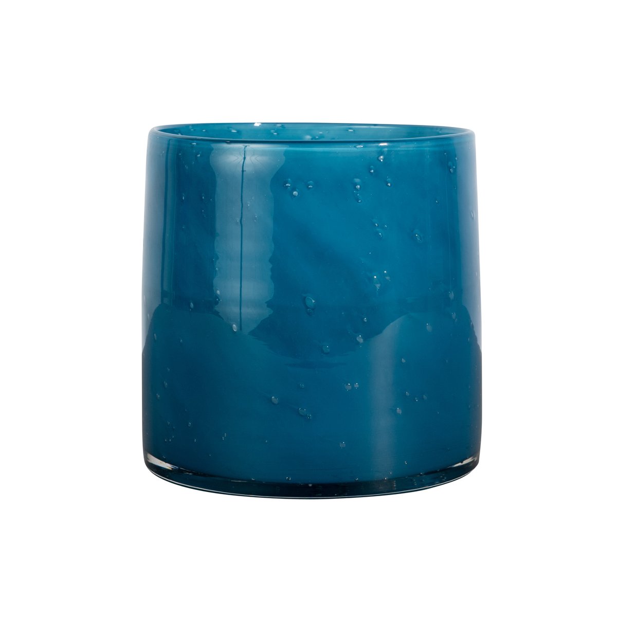 Bilde av Byon Calore lyslykt-vase M Ø15 cm Petrol