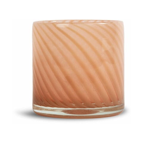 Calore lyslykt-vase M Ø15 cm - Rosa-beige - Byon
