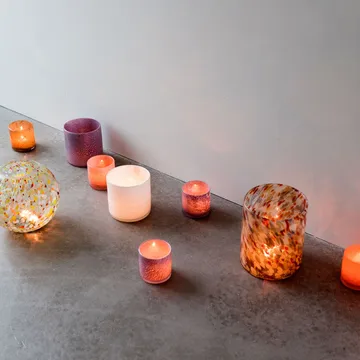 Calore telysestake S Ø12 cm - Hvit - Byon