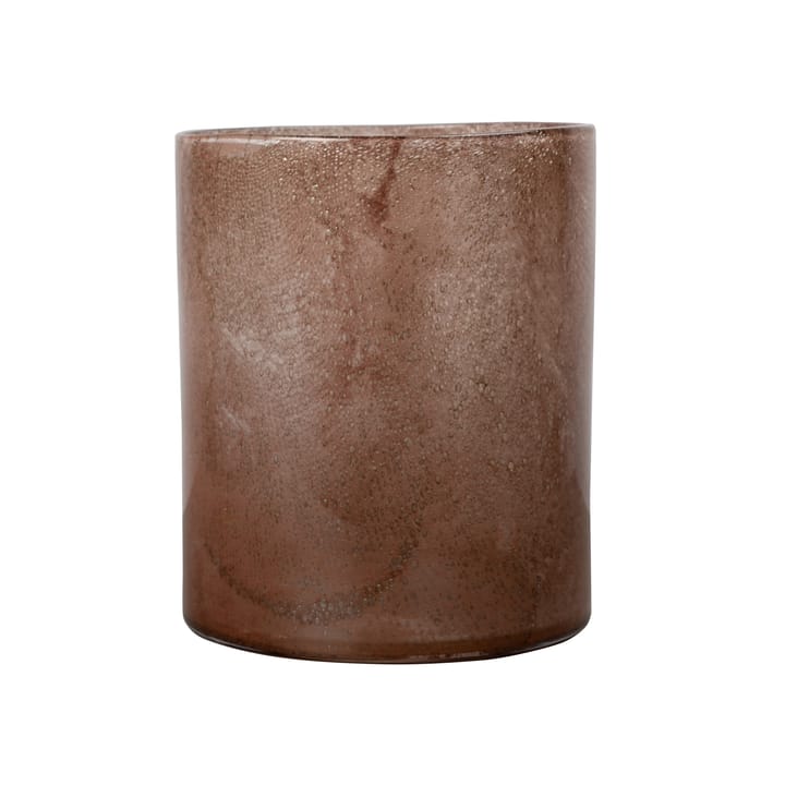 Calore telysestake-vase L Ø20 cm - Rusty red - Byon