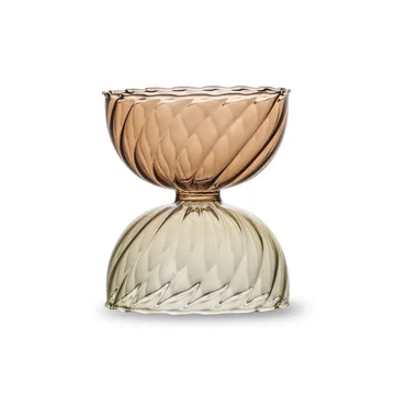 Carameli skål 13 cm - Orange-beige - Byon