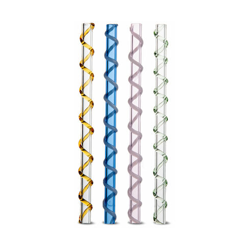 Byon Celebrate sugerr 4-pk Blå-amber-rosa-grnn | Skandinavisk Design | Vinutstyr & Barutstyr | Multi