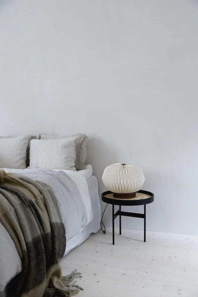 Check pledd, Mixed beige Byon