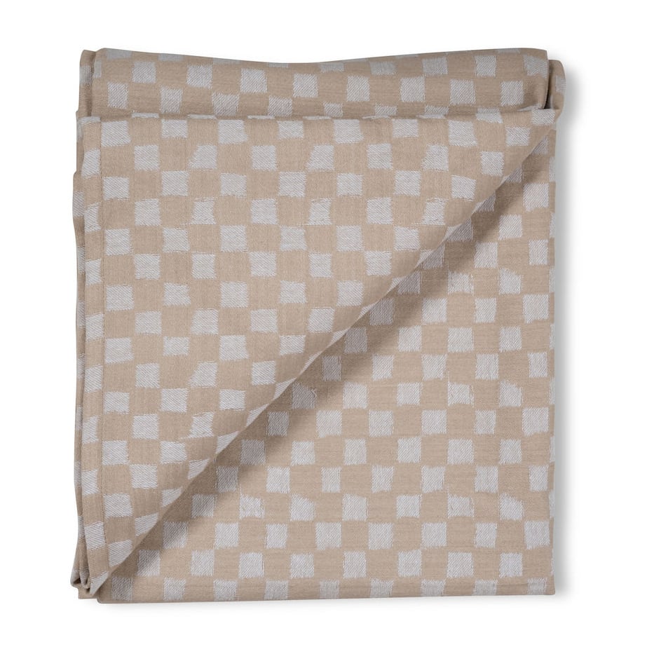 Bilde av Byon Checki duk 150 x 250 cm Beige