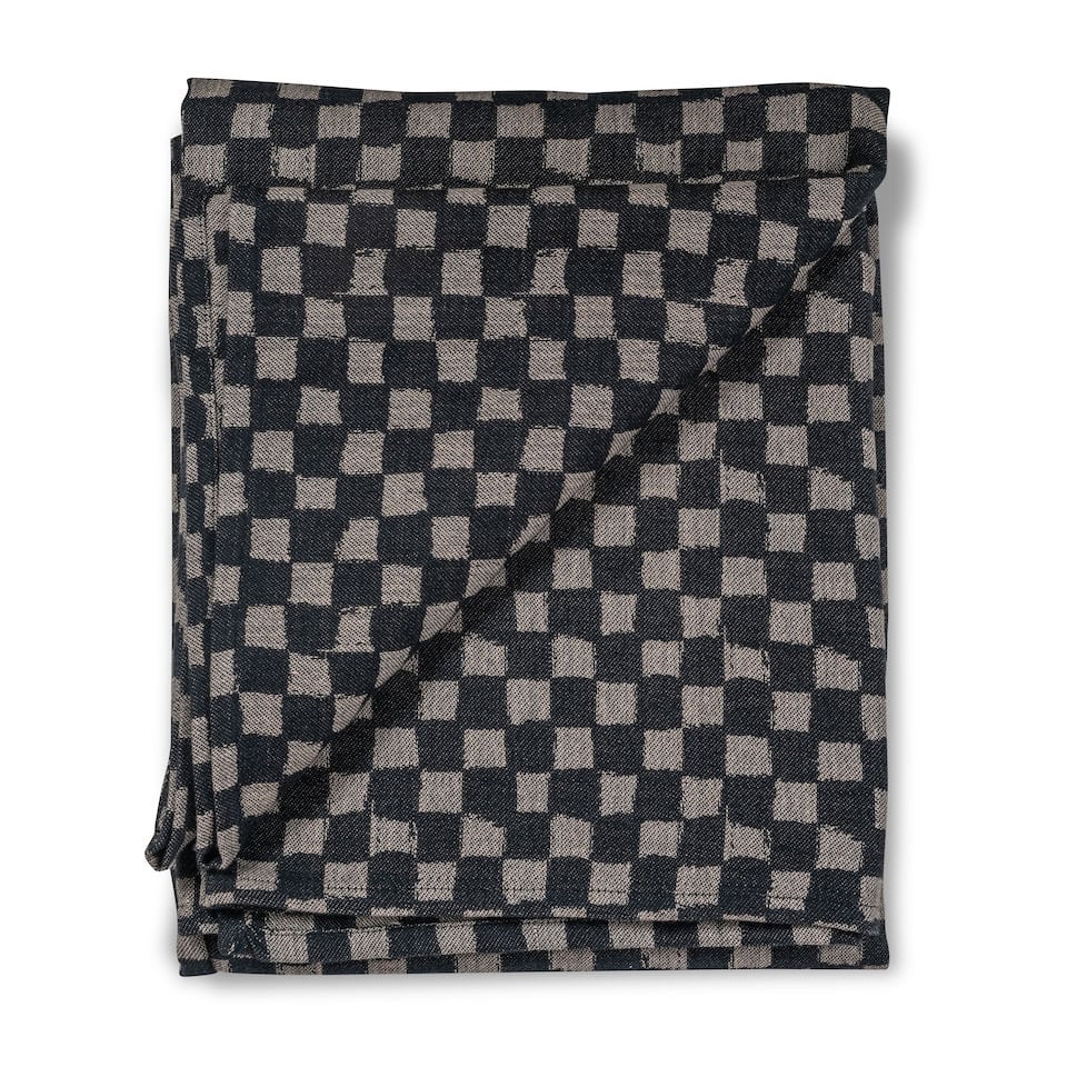 Byon Checki duk 150 x 250 cm Svart | Skandinavisk Design | Duker | Svart