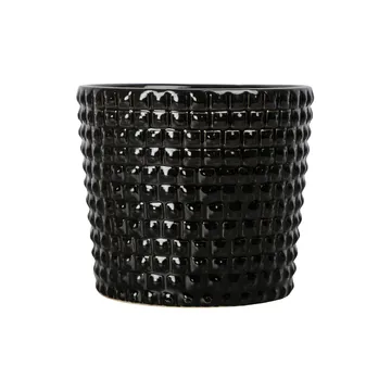 Corinne krukke S Ø16.5 cm - Svart - Byon
