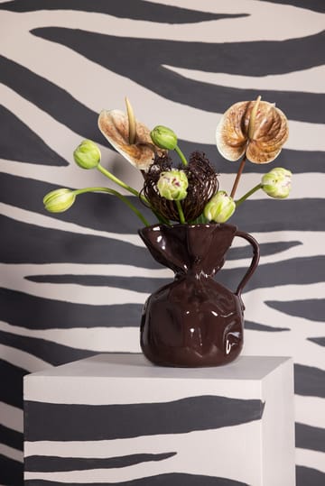 Crumple vase - Brun - Byon
