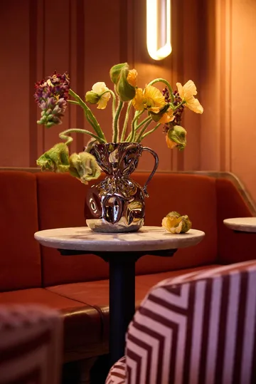 Crumple vase - Sølv - Byon