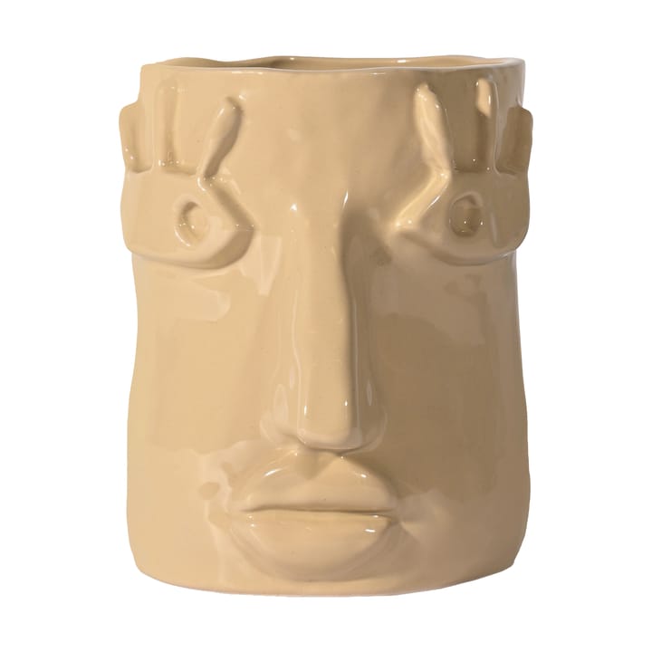 Facy krukke S 15,5x12x15 cm - Beige - Byon