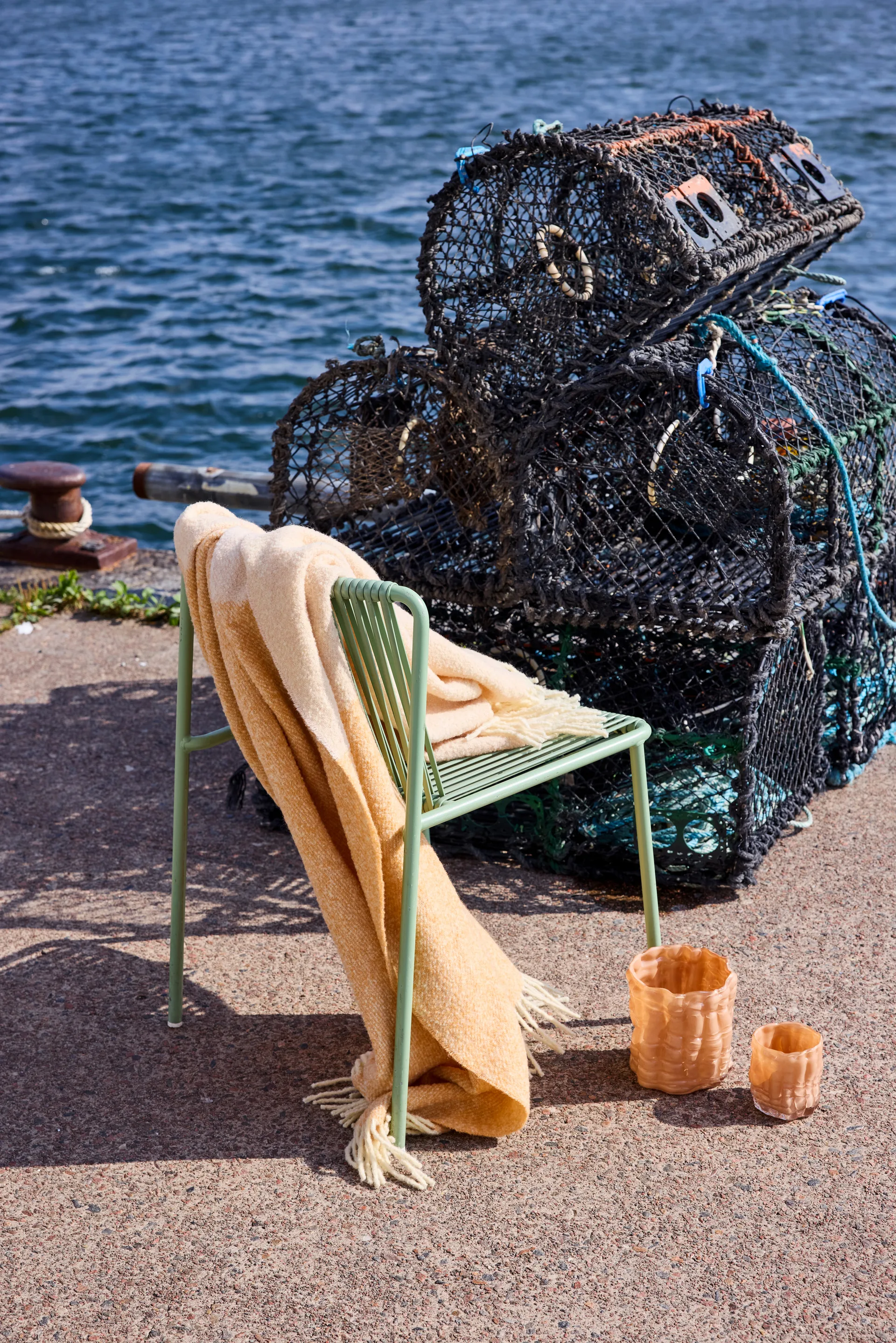 Franca teppe 130x170 cm, Fersken Byon