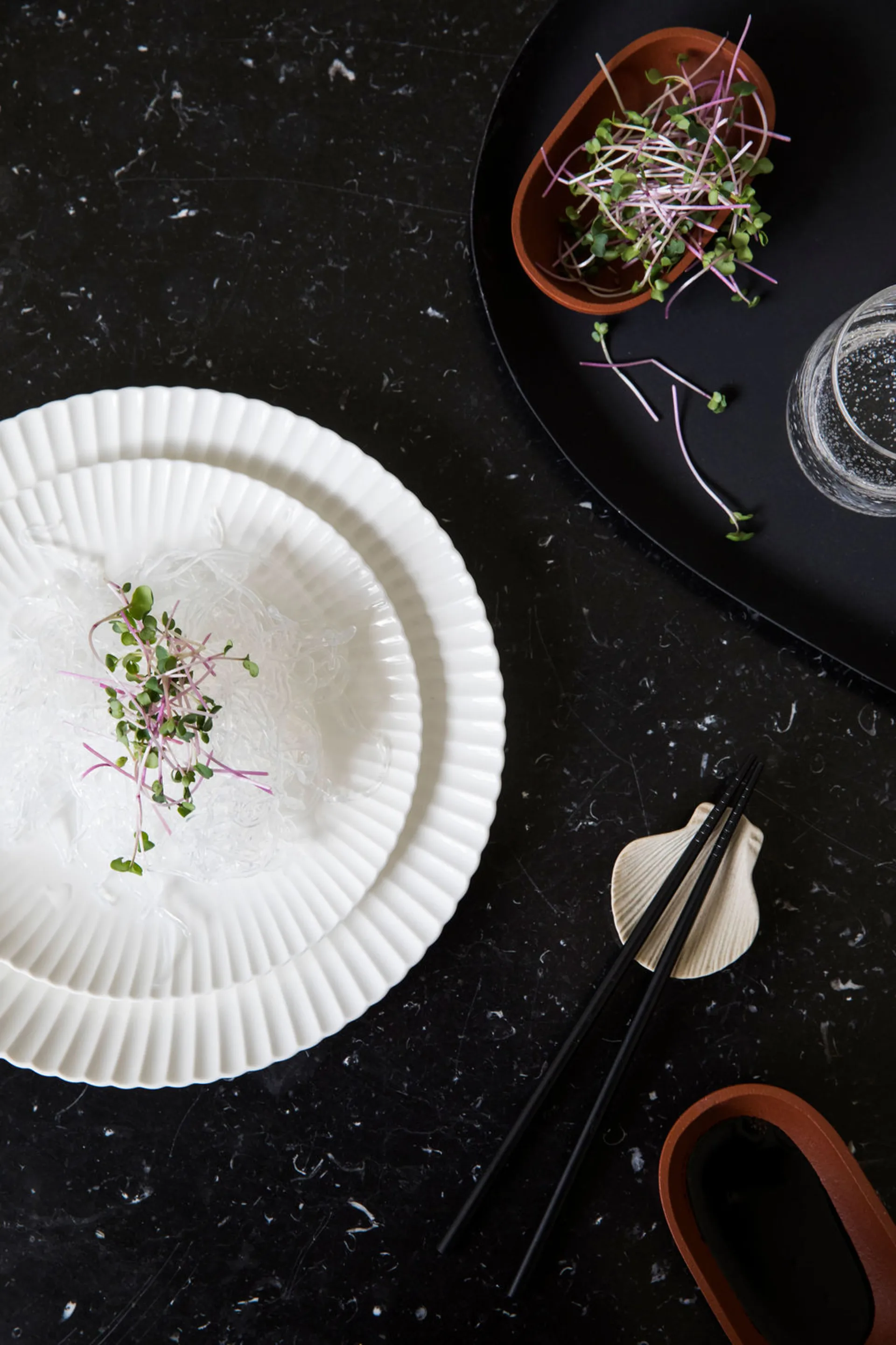 Fumiko holder til spisepinner 4-pk, Beige Byon