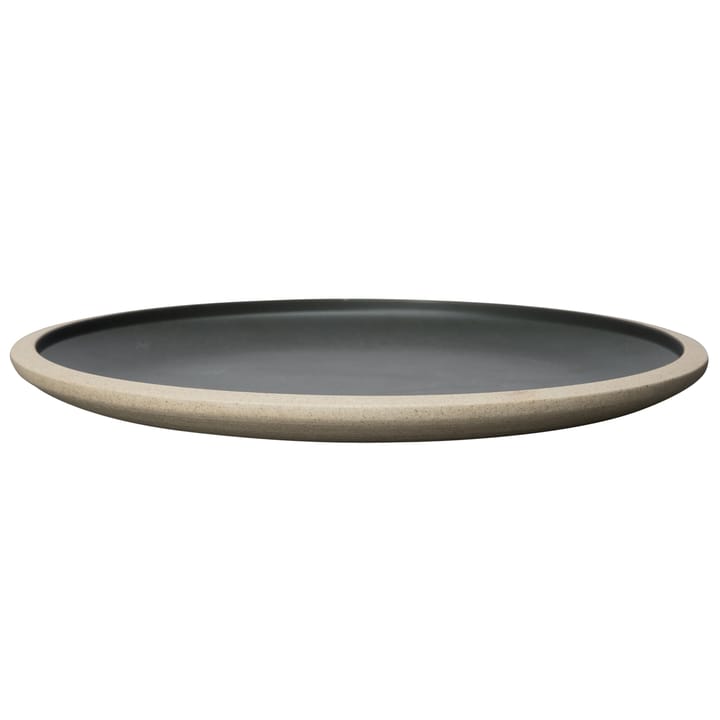 Fumiko tallerken Ø 25 cm - Beige-svart - Byon