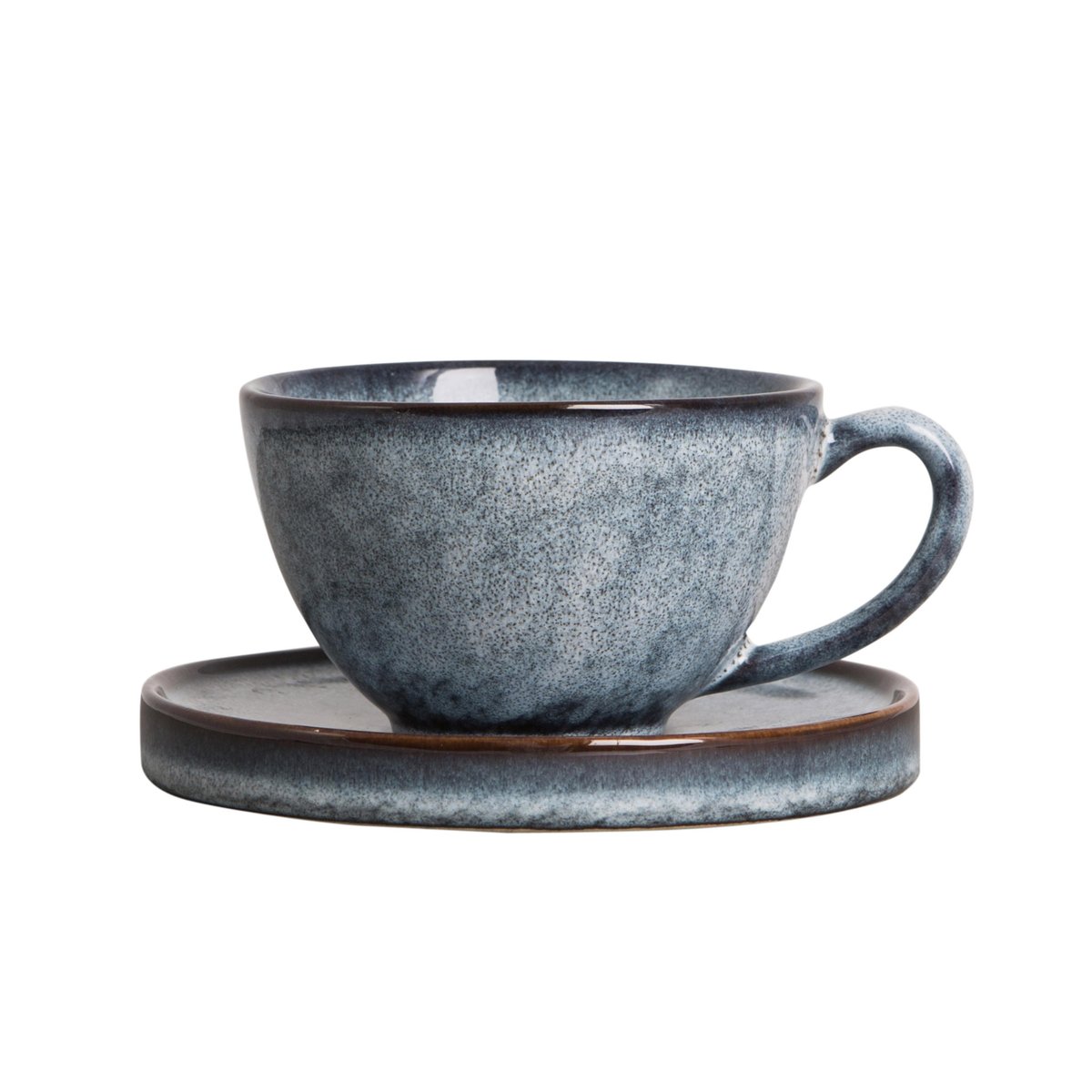 Byon Jade kopp med fat blå | Skandinavisk Design | Kaffekopper | Blå
