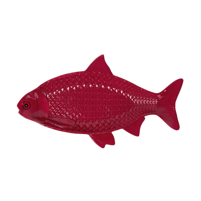 Byon Kai tallerken 21x36 cm Vinrd | Skandinavisk Design | Middagstallerkener | Rød