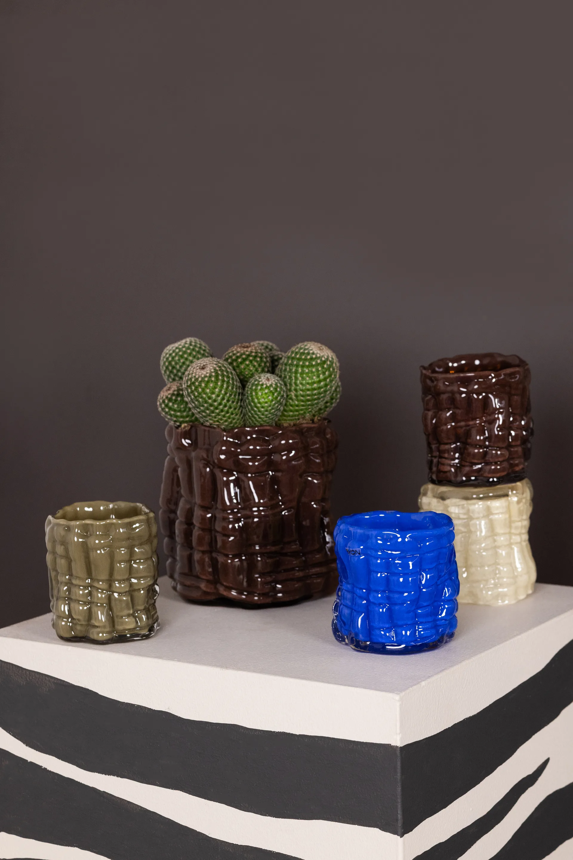 Laranne lyslykt Ø10 cm, Grønn Byon