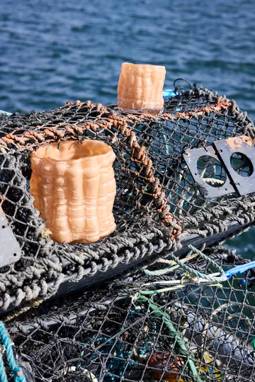 Laranne lyslykt Ø15 cm - Fersken - Byon