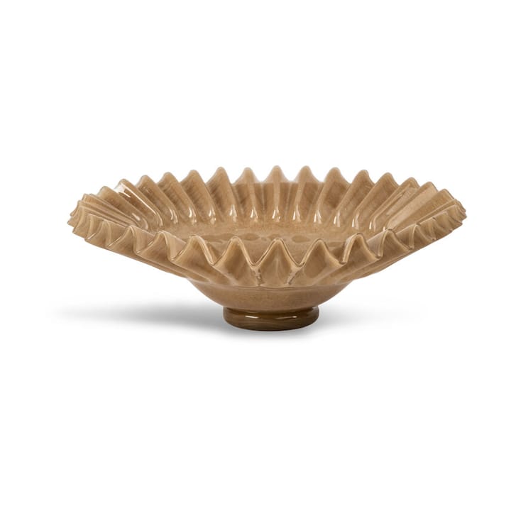 Lori skål L Ø 38 cm, Beige Byon